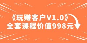 某收费课程《玩赚客户V1.0》全套课程价值998元-宁率网络知识库
