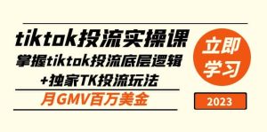 tiktok投流实操课：掌握tiktok投流底层逻辑+独家TK投流玩法-宁率网络知识库