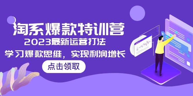 2023淘系爆款特训营，2023最新运营打法，学习爆款思维，实现利润增长-宁率网络知识库