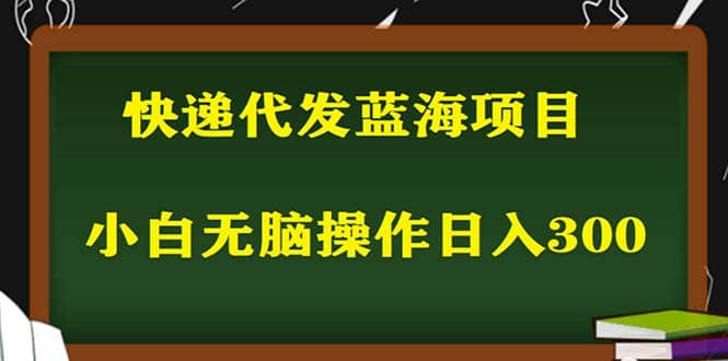 2023最新蓝海快递代发项目，小白零成本照抄-宁率网络知识库