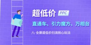2023超低价·ppc—“直通车、引力魔方、万相台”全渠道·低价扫流核心玩法-宁率网络知识库