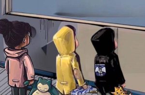 橱窗看车男孩汽车头像制作项目-宁率网络知识库