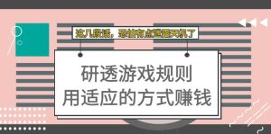某付费文章：研透游戏规则 用适应的方式赚钱，这几段话 恐怕有点泄露天机了-宁率网络知识库
