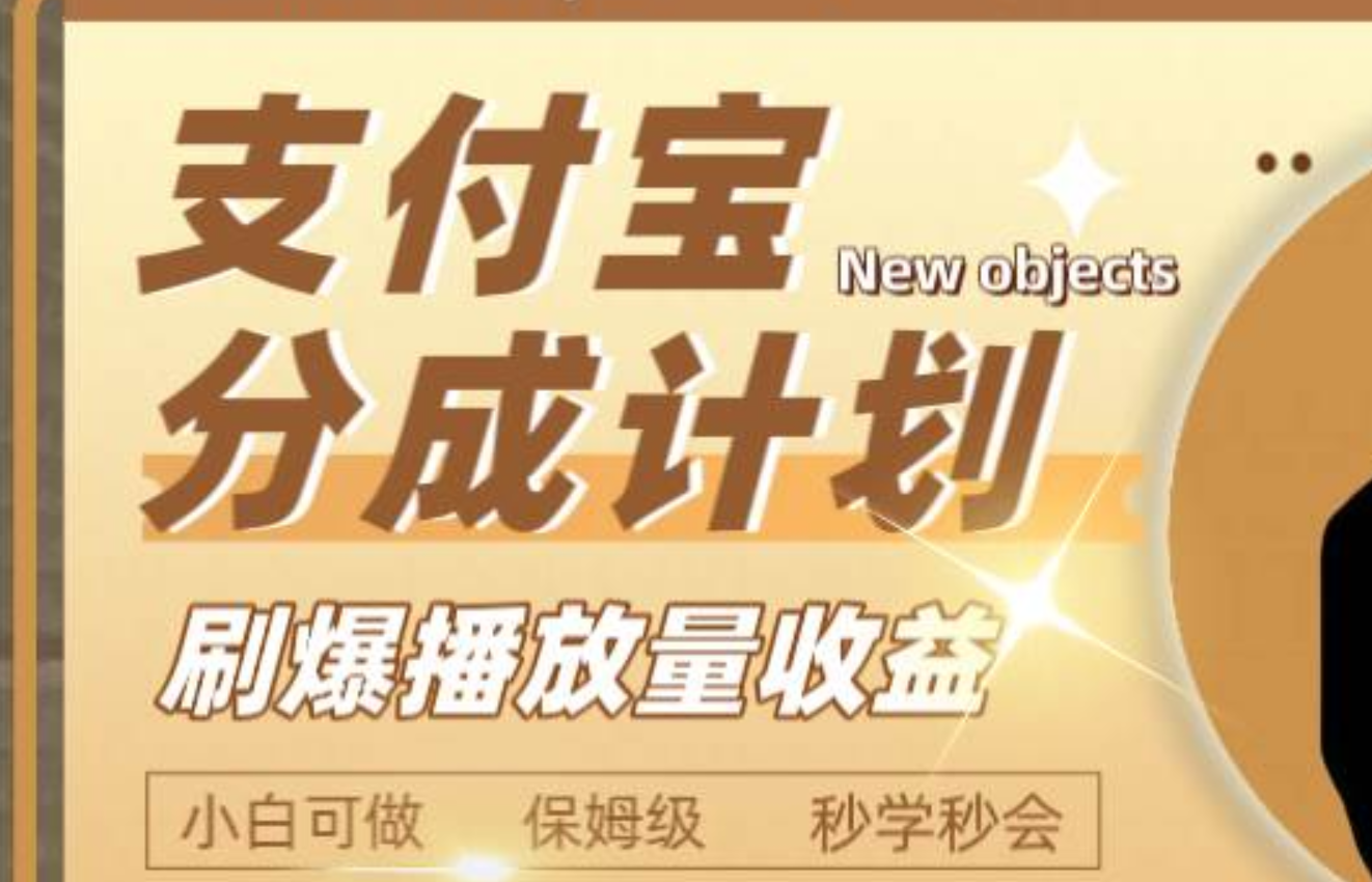 日入2000+的支付宝分成计划，刷爆播放量收益-宁率网络知识库