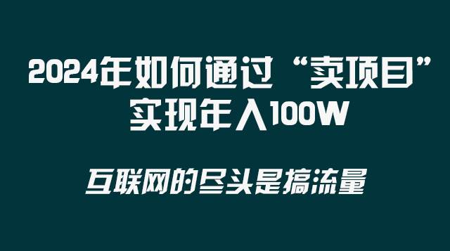 2024年如何通过“卖项目”实现年入100W-宁率网络知识库