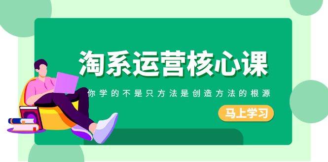 淘系-运营核心课，你学的不是只方法是创造方法的根源（190节课）-宁率网络知识库