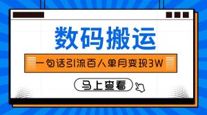 仅靠一句话引流百人变现3万？-宁率网络知识库