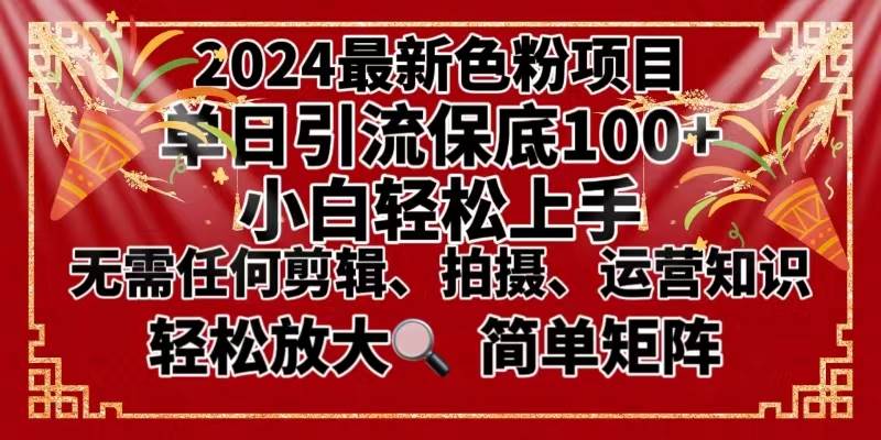 2024最新换脸项目，小白轻松上手，单号单月变现3W＋，可批量矩阵操作放大-宁率网络知识库