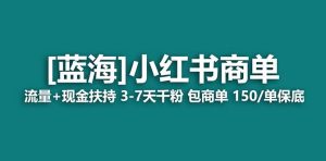 【蓝海项目】小红书商单!长期稳定 7天变现 商单一口价包分配 轻松月入过万-宁率网络知识库