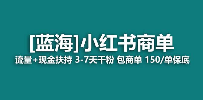 【蓝海项目】小红书商单！长期稳定 7天变现 商单一口价包分配 轻松月入过万-宁率网络知识库