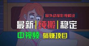 国外动漫影视解说,批量下载自动翻译,纯搬运稳定过原创,小白也能轻松…-宁率网络知识库