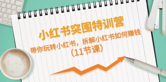 小红书突围特训营，带你玩转小红书，拆解小红书如何赚钱（11节课）-宁率网络知识库