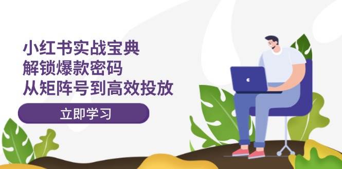 小红书实战宝典：解锁爆款密码，从矩阵号到高效投放-宁率网络知识库