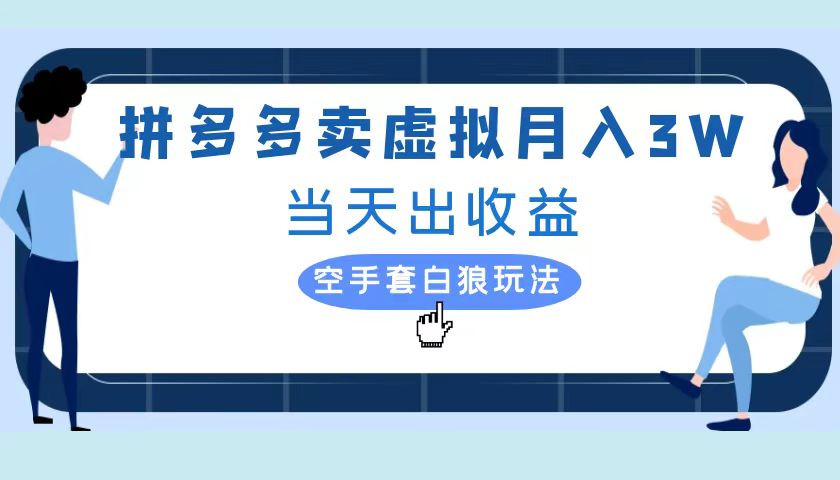 拼多多虚拟项目，单人月入3W+，实操落地项目-宁率网络知识库