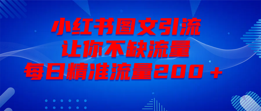 最新！小红书图文引流，全面解析日引300私域流量，是怎样做到的！-宁率网络知识库