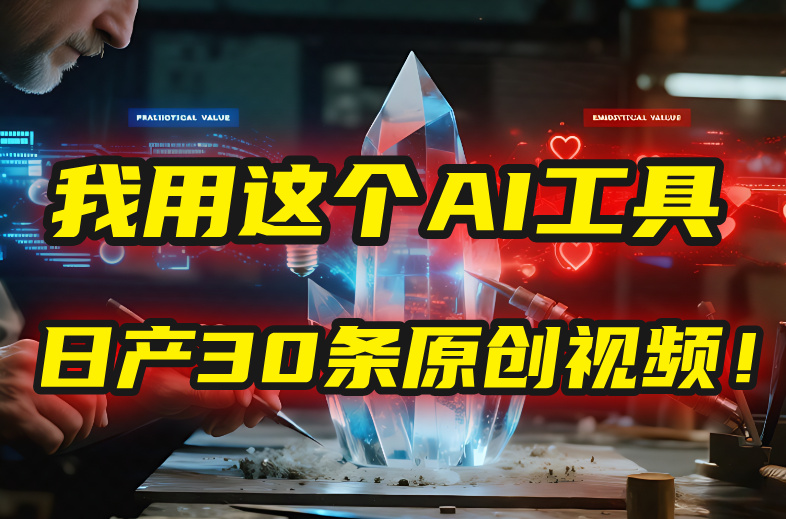 别再真人出镜了！我用这个AI工具，1张照片就能日产30条原创视频！-宁率网络知识库